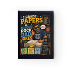 Personalized Teacher Dad Journal — Funny Father's Day Gift for Teacher Dads — Custom Hardcover Notebook for Dad - Drop of Bold