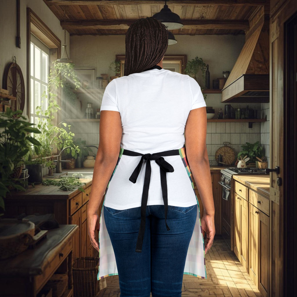 Personalised Vintage Pin - Up Kitchen Apron | Funny Retro Apron | Mother's Day Gift | Custom Name Apron | Multiple Designs Available - Drop of Bold