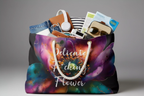Delicate F*cking Flower WeekenderTote - Drop of Bold