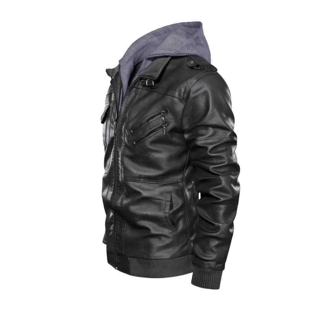 Nova — The Monogram. Vegan Leather Bomber
