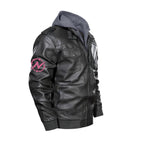 Nova — The Monogram. Vegan Leather Bomber