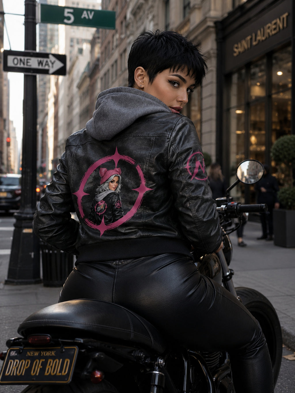 Nova Vegan Leather Jacket