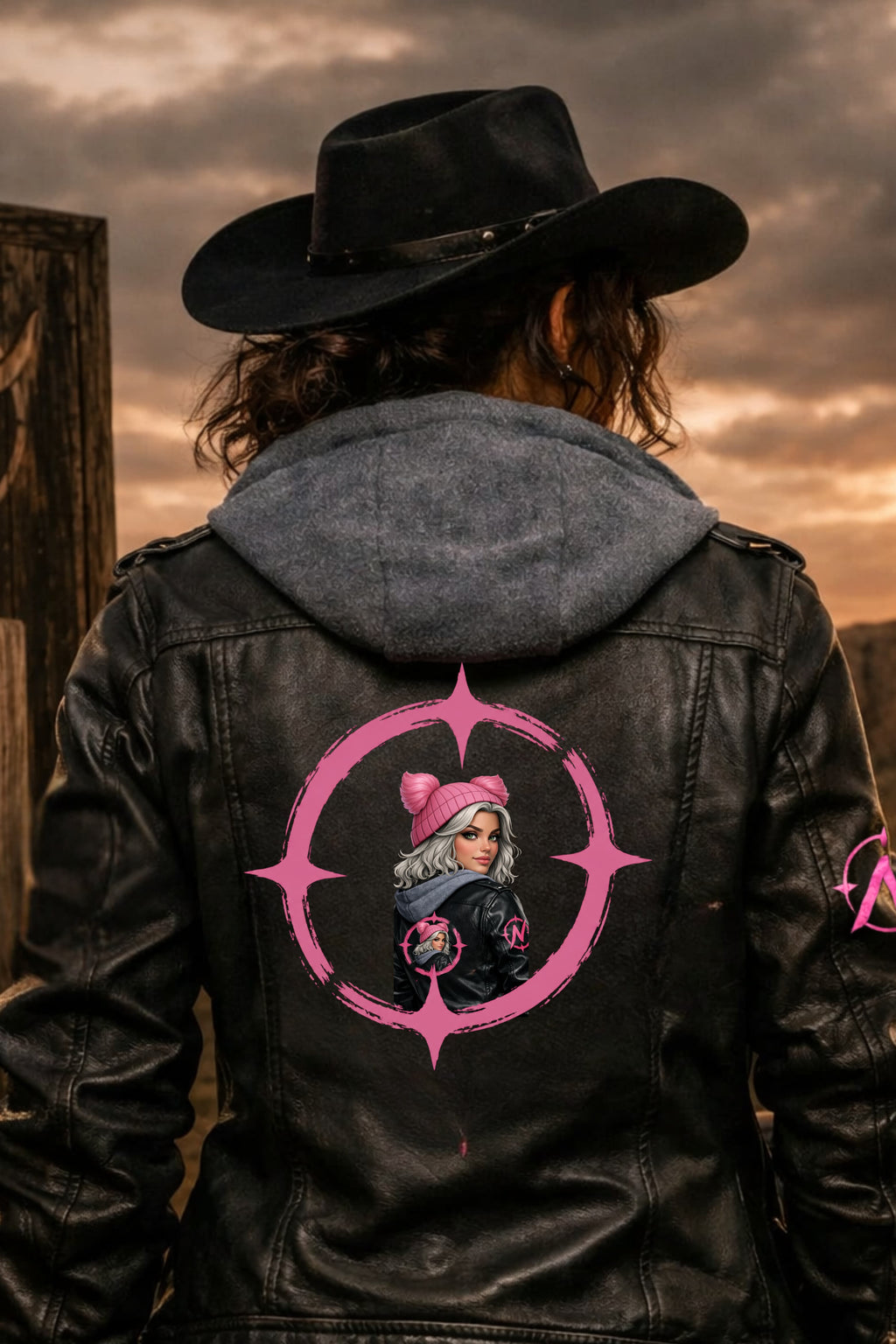 Nova Vegan Leather Jacket